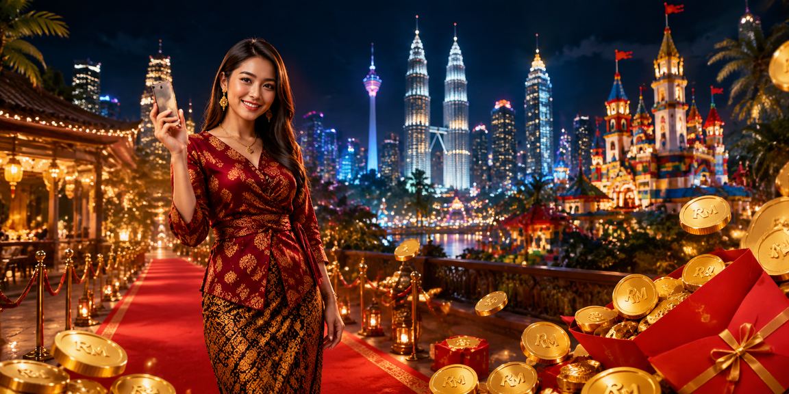 Pemain Malaysia menerima bonus sampul merah sempena loteri dalam talian di platform 2bd